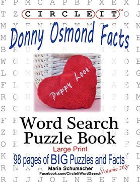 portada Circle it, Donny Osmond Facts, Word Search, Puzzle Book (en Inglés)