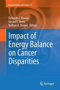 portada Impact of Energy Balance on Cancer Disparities