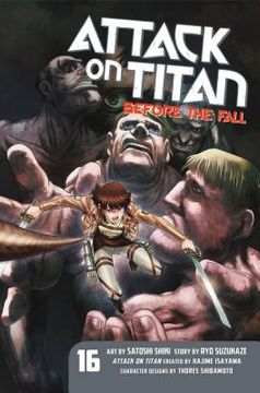 portada Attack on Titan: Before the Fall 16 