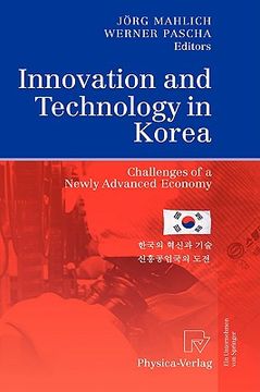 portada innovation and technology in korea: challenges of a newly advanced economy (en Inglés)