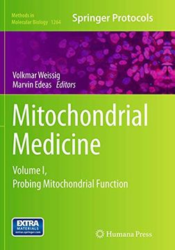portada Mitochondrial Medicine: Volume I, Probing Mitochondrial Function (en Inglés)