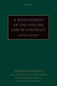 portada A Restatement of the English law of Contract 