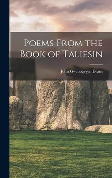portada Poems From the Book of Taliesin (en Inglés)