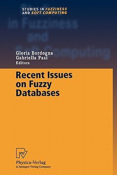 portada recent issues on fuzzy databases (en Inglés)