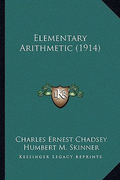 portada elementary arithmetic (1914) (en Inglés)