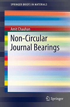 portada Non-Circular Journal Bearings (Springerbriefs in Materials) (en Inglés)
