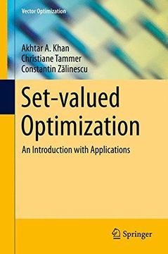 portada Set-valued Optimization: An Introduction with Applications (Vector Optimization)
