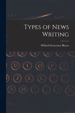 portada Types of News Writing (in English)