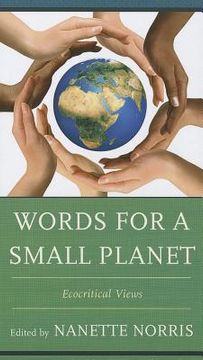 portada words for a small planet: ecocritical views