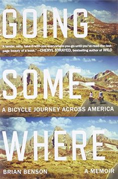 portada Going Somewhere: A Bicycle Journey Across America (en Inglés)