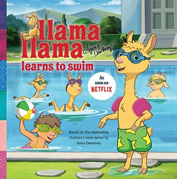 portada Llama Llama Learns to Swim (in English)