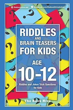 portada Riddles and Brain Teasers for Kids Ages 10-12: Riddles and Jokes Trick Questions for Kids: 3 (Brain Quiz for Kids) (en Inglés)
