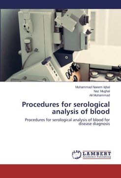 portada Procedures for serological analysis of blood
