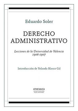 portada Derecho administrativo: Lecciones de la Universidad de Valencia 1906-1907 (in Spanish)