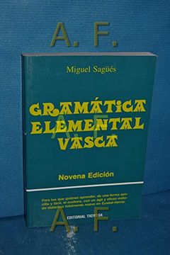 portada Gramatica Elemental Vasca