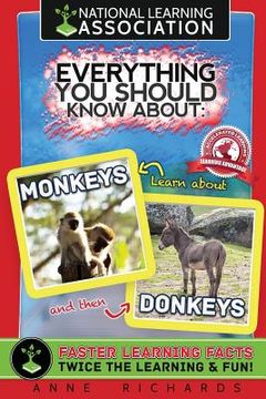 portada Everything You Should Know About: Monkeys and Donkeys (en Inglés)