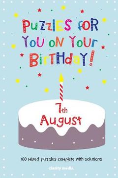 portada Puzzles for you on your Birthday - 7th August (en Inglés)