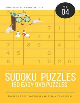 portada Sudoku Puzzles - 180 Easy 9x9 Puzzles