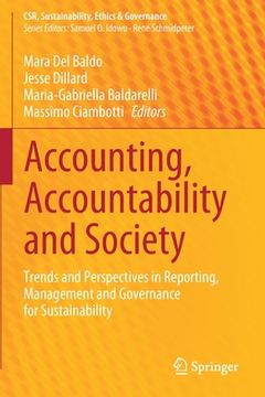 portada Accounting, Accountability and Society: Trends and Perspectives in Reporting, Management and Governance for Sustainability (en Inglés)