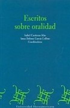 portada Escritos Sobre Oralidad (in Spanish)