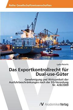 portada Das Exportkontrollrecht Fur Dual-Use-Guter