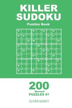 portada Killer Sudoku - 200 Normal Puzzles 9x9 (Volume 7) (in English)