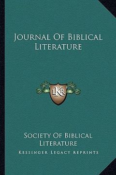 portada journal of biblical literature