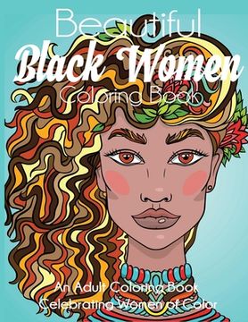 portada Beautiful Black Women Coloring Book (in English)