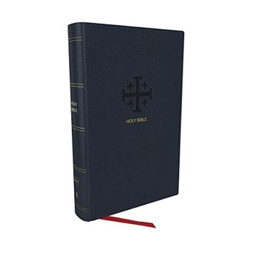 portada Nkjv, End-Of-Verse Reference Bible, Personal Size Large Print, Leathersoft, Blue, red Letter, Thumb Indexed, Comfort Print: Holy Bible, new King James Version 