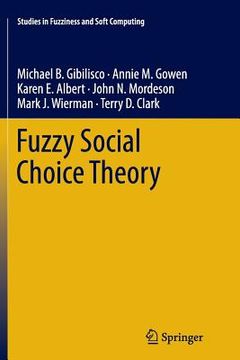 portada Fuzzy Social Choice Theory