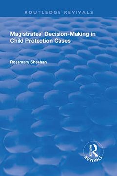 portada Magistrates' Decision-Making in Child Protection Cases (en Inglés)