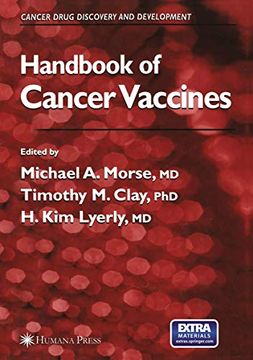 portada Handbook of Cancer Vaccines (en Inglés)