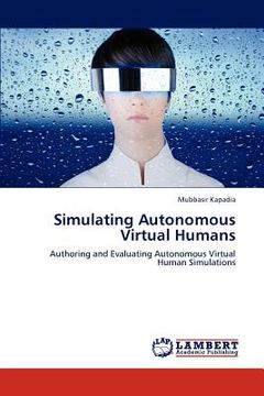 portada simulating autonomous virtual humans (en Inglés)