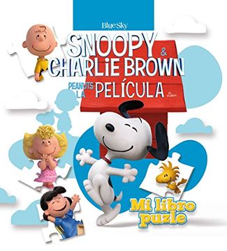 portada Carlitos y Snoopy, la Pelicula- mi Libro Puzzle