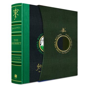 portada The Hobbit Illustrated Deluxe Edition (en Inglés)