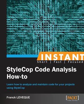 portada Instant Stylecop Code Analysis How-to (en Inglés)