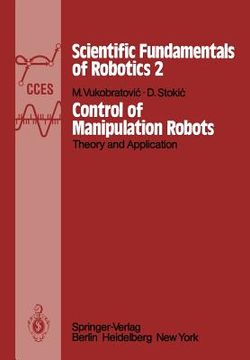 portada control of manipulation robots: theory and application (in English)
