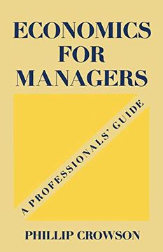 portada Economics for Managers: A Professionals' Guide (en Inglés)