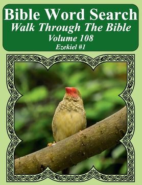portada Bible Word Search Walk Through The Bible Volume 108: Ezekiel #1 Extra Large Print (en Inglés)