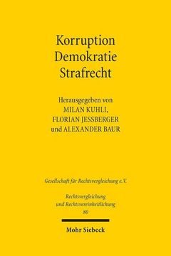 portada Korruption - Demokratie - Strafrecht: Ein Rechtsvergleich Zwischen Brasilien Und Deutschland (en Alemán)