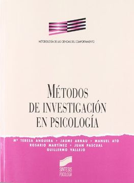portada Métodos de Investigación en Psicología (in Spanish)