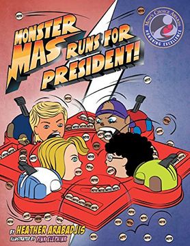 portada Monster mas Runs for President (en Inglés)