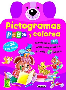portada Pictogramas - Pega y Colorea Conejito (in Spanish)