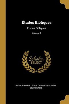 portada Études Bibliques: Études Bibliques; Volume 2 (en Francés)