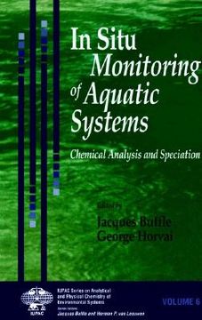 portada in situ monitoring of aquatic systems: chemical analysis and speciation