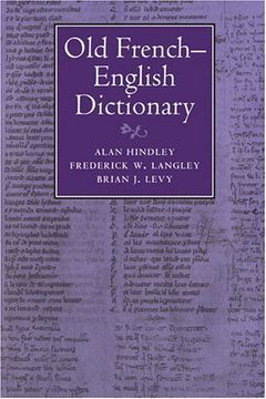 portada Old French-English Dictionary (in English)