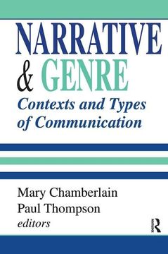 portada Narrative and Genre: Contexts and Types of Communication (en Inglés)