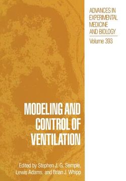 portada Modeling and Control of Ventilation (en Inglés)