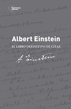 portada Albert Einstein: El libro definitivo de citas (in Spanish)