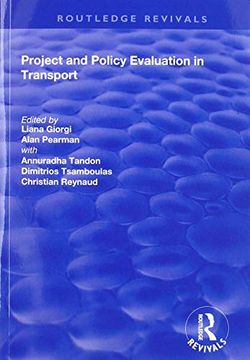 portada Project and Policy Evaluation in Transport (en Inglés)